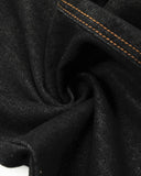 Contrast Stitch Raw Baggy Jeans | Inflation Streetwear INFLATION