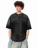 Oversized Monkey Acid Wash Tee | Inflation Streetwear INFLATION