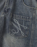 Multi-Pocket Baggy Barrel Jeans | Inflation Streetwear INFLATION
