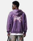 Ghost Acid Wash Zip Up Hoodies | Inflation Streetwear