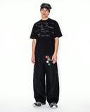 Vintage Cracked Letter Print Tee | Inflation Streetwear INFLATION