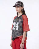 Color-Block Oversized Mesh Jersey | Inflation Streetwear INFLATION