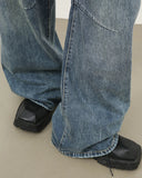 INFLATION Ripped Washed Denim Jeans INFLATION