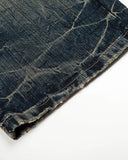 Bamboo Weave Barrel Baggy Jeans | Inflation Streetwear INFLATION
