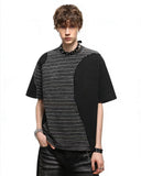 heavyweight faded washed t shirt