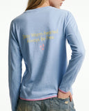 Slogan Graphic Long Sleeve T-Shirt | Inflation Streetwear