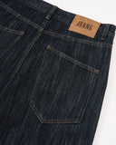 Dark Indigo Wide Bootcut Jeans | Inflation Streetwear INFLATION