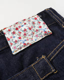 Floral Patch Raw Wide Jeans | Inflation Streetwear INFLATION