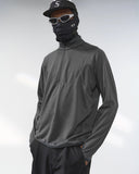 Breathable Grid Fleece Half-Zip Sweatshirt | Inflation Streetwear INFLATION