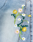 Embroidery Bamboo Weave Baggy Jeans | Inflation Streetwear INFLATION