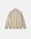 Quarter Zip Up Mock Neck Sweaters | Inflation Streetwear INFLATION