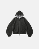 Contrast Color Liner Comfy Zip Up Hoodies | Inflation Streetwear INFLATION