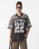Camo Mesh Digital Print Jersey Tee | Inflation Streetwear INFLATION