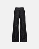 Contrast Stitch Bootcut Jeans | Inflation Streetwear