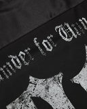 Gothic Graphic Contrast Jersey | Inflation Streetwear