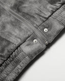 Suede Faux Fur Cotton Padded Jacket | Inflation Streetwear INFLATION