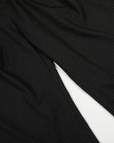 Black Striped Barrel Suit Pant | INFLATION Streetwear INFLATION