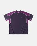 urban tech streetwear with contrast stitching design