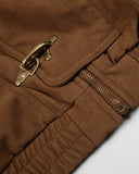 Horse Embroidery Suede Clasp Padded Jacket | Inflation Streetwear INFLATION