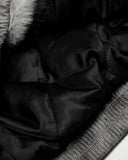Suede Faux Fur Cotton Padded Jacket | Inflation Streetwear INFLATION