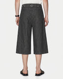 Striped Button Fly Baggy Jorts | Inflation Streetwear INFLATION