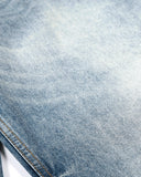Acid Washed Whisker Clasp Barrel Jeans | Inflation Streetwear INFLATION