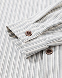 Vintage Striped Embroidered Shirt | Inflation Streetwear