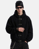Metal Hook Boxy Zip Hoodie | Inflation Streetwear INFLATION