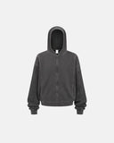 Acid Wash Stitching Zip Up Hoodies | Inflation Streetwear INFLATION
