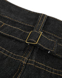 Cinch Back Raw Wide Leg Baggy Jeans | Inflation Streetwear INFLATION