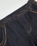 Side Lace-Up Raw Baggy Jeans | Inflation Streetwear INFLATION