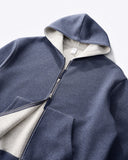 Contrast Color Liner Comfy Zip Up Hoodies | Inflation Streetwear INFLATION