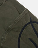 Washed Embroidered Barrel Cargo Pants | Inflation Streetwear