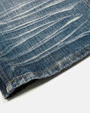 Whisker Wash Bamboo Weave Jeans | Inflation Streetwear