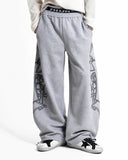 Gothic Layered Baggy Sweatpants | Inflation Streetwear INFLATION