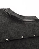 Deconstructed Washed Oversized T-Shirt | Inflation Streetwear INFLATION