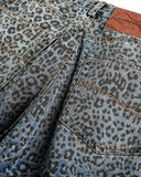 Vintage Leopard Print Barrel Jeans | Inflation Streetwear INFLATION