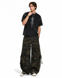 Multi-Pockets Barrel Camouflage Cargo Pants | Inflation Streetwear INFLATION