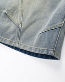Structured Washed Denim Shorts | Inflation Streetwear INFLATION