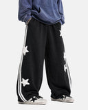 Star Stripe Barrel Sweatpants | Inflation Streetwear