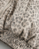 Leopard Faux Fur Lined Bomber Jacket | Inflation Streetwear INFLATION