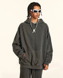 Frayed Seam Acid Wash Hoodies | Inflation Streetwear INFLATION