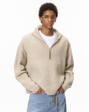 Quarter Zip Up Mock Neck Sweaters | Inflation Streetwear INFLATION