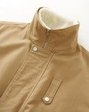 Faux Shearling Lining Lambswool Jacket | Inflation Streetwear INFLATION