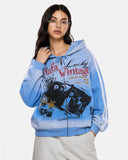 Vintage Graphic Zip-Up Hoodie | Inflation Streetwear