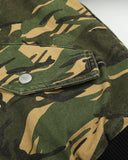 Camo Hooded Bomber Jacket | Inflation Streetwear