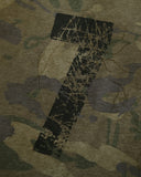 Lace Patchwork Camo Raglan Tees | Inflation Streetwear INFLATION