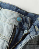Gradient Washed Stitching Barrel Jeans | Inflation Streetwear INFLATION