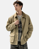 Utility Pocket Button Up Jacket | Inflation Streetwear