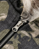 Camo Faux Fur Padded Hooded Jacket | INFLATION Streetwear INFLATION
